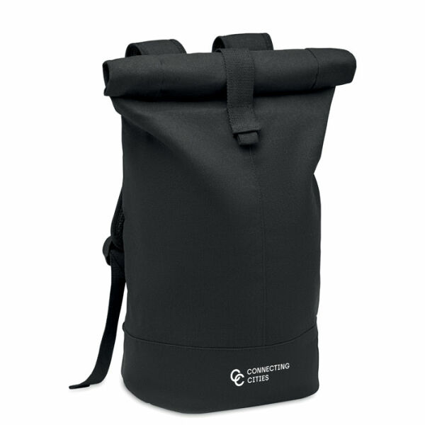 ZURICH ROLL - Rolltop gewassen canvas rugzak