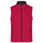 Men's Promo Softshell Vest red/black S