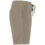 Ecologische badstof herenshort Cream Coffee XL