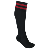 Black / Sporty Red