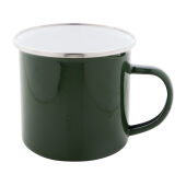 Donker groen / Wit