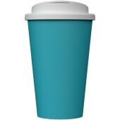Americano® Infiniti geïsoleerde beker van 350 ml met morsbestendig deksel - Helder Blauw
