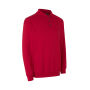 Polo sweatshirt | klassiek - Rood, 4XL
