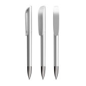 BIC® Super Clip Glacé Advance S.Clip Adv. Glacé Barrel_Cap silver_Ink Black