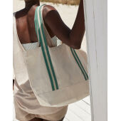 EarthAware® Organic Boat Bag - Natural/French Navy - One Size