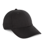 Canvaskatoenen pet met 6 panelen - K-up Gold Label Black One Size