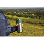 Black+Blum geisoleerde lekvrije reisbeker 340ml., olijfgroen