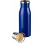 Gerecycled roestvrijstalen fles Aline zwart Gerecycled roestvrijstalen fles Aline zwart