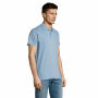 SUMMER II - SUMMER II HEREN Polo 170g - S - Sky Blue Pique