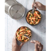 Black+Blum Glas Lunch Bowl 750ml, bruin