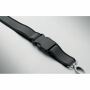 TOSEE - RPET lanyard reflecterend - Zwart