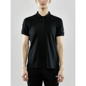 Core blend polo shirt wmn black xs