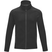 Zelus heren fleece jas - Zwart - 3XL Zelus heren fleece jas - Zwart - 3XL