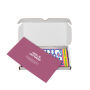 Tony's Chocolonely 180 gram in wit doosje met kaartje - Classic - Wit Framboos Knettersuiker