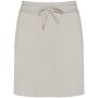 Duurzame dames fleece rok clay XXL