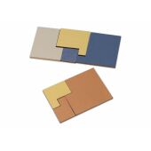 InSideOut  Houten Matchbox think IQ puzzel - Fluor assorti