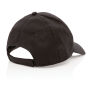 Impact AWARE™  6 panel 190gr gerecycled katoenen cap, zwart