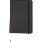 Holm A5 notitieboek van steenpapier met gelinieerde pagina's - Zwart