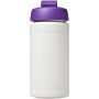 Baseline® Plus 500 ml sportfles met flipcapdeksel - Wit/Paars Baseline® Plus 500 ml sportfles met flipcapdeksel - Wit/Paars
