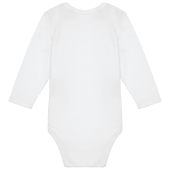 Baby body van biologisch katoen White 36M
