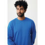 IQONIQ Etosha lichtgewicht gerecycled katoen sweater, royal blue (M)