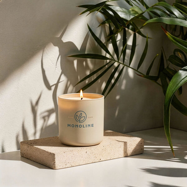 Candle Romantic 260 EU Soy Wax 260ml colorless Candle Romantic 260 EU Soy Wax 260ml colorless