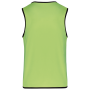Omkeerbaar trainingshesje Lime / Spicy Orange XXL/3XL