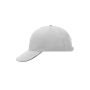 6 Panel Sandwich Cap light-grey/black