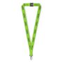 Polyester lanyard met reflecterende draden Polyester lanyard met reflecterende draden
