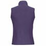 Bodywarmer van microfleece dames purple M