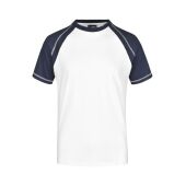 white/navy