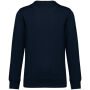 Ecologische uniseks sweater met ronde hals en afhangende mouwen French Terry Navy Blue XXS