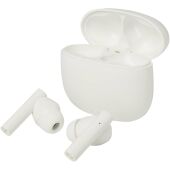 Alterf gerecycleerde plastic True Wireless Bluetooth®-oordopjes met siliconen oordopjes - Wit