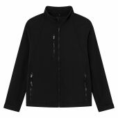Brickstone dames softshell jas, 340 gr/m² - Zwart