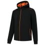 Softshell Capuchon Accent 402705 Black-Orange 3XL
