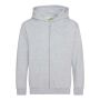 KIDS ZOODIE, HEATHER GREY, 3/4 - XS, JUST HOODS
