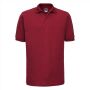 RUS Hardwearing Polycotton Polo, Classic Red, XS