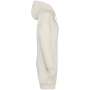 Ecologische sweaterjurk met capuchon Ivory XS Ecologische sweaterjurk met capuchon Ivory XS