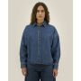 Stella Ember - De dames denim overshirt - Mid Wash (S) Stella Ember - De dames denim overshirt - Mid Wash (S)