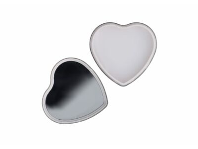 Platte metallic lippenbalsem in hartvorm