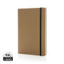 Craftstone A5 recycled kraft and stonepaper notebook, brown
