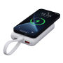 Magnetische 15W draadloze powerbank REEVES-WATTRON PLUS X - wit Magnetische 15W draadloze powerbank REEVES-WATTRON PLUS X - wit