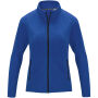 Zelus dames fleece jas - Blauw - XXL Zelus dames fleece jas - Blauw - XXL