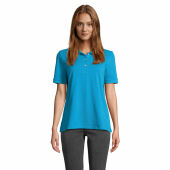 PACIFIC WOMEN - PACIFIC DAMES POLO - L - Aqua