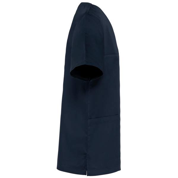 Unisex tuniek met korte mouwen van polykatoen Navy 3XL Unisex tuniek met korte mouwen van polykatoen Navy 3XL