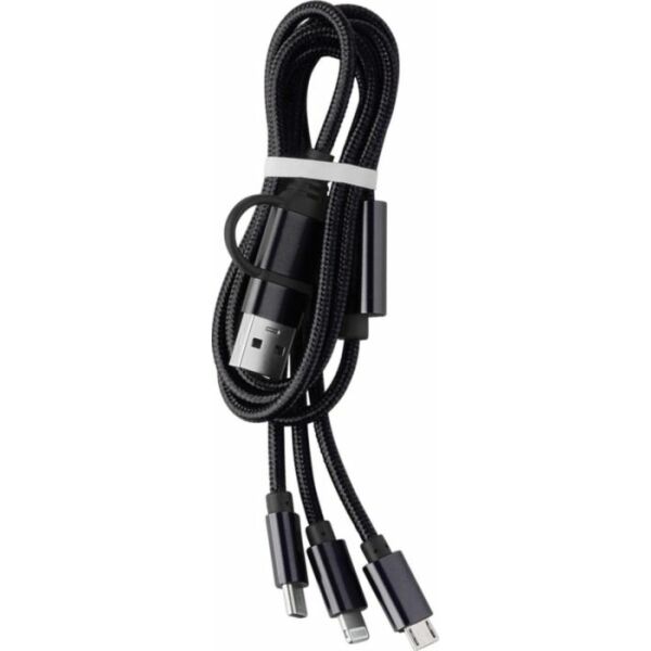 Nylon oplaadkabel Leif
