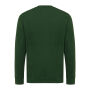 Iqoniq Etosha lichtgewicht gerecycled katoen sweater, forest green (M)