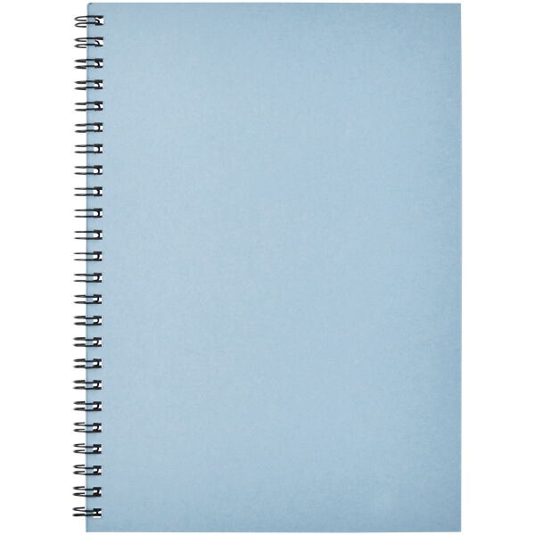 Desk-Mate® A5 kleuren spiraal notitieboek - Lichtblauw