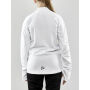 Evolve full zip jr white 134/140
