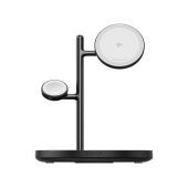 Anker MagGo draadloze oplaadstandaard (3-in-1-standaard), zwart